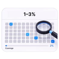 manual QA coverage
